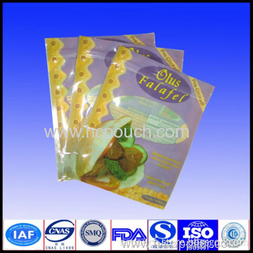Resealable Stand Up Bags With Zipper Doypack For Food 